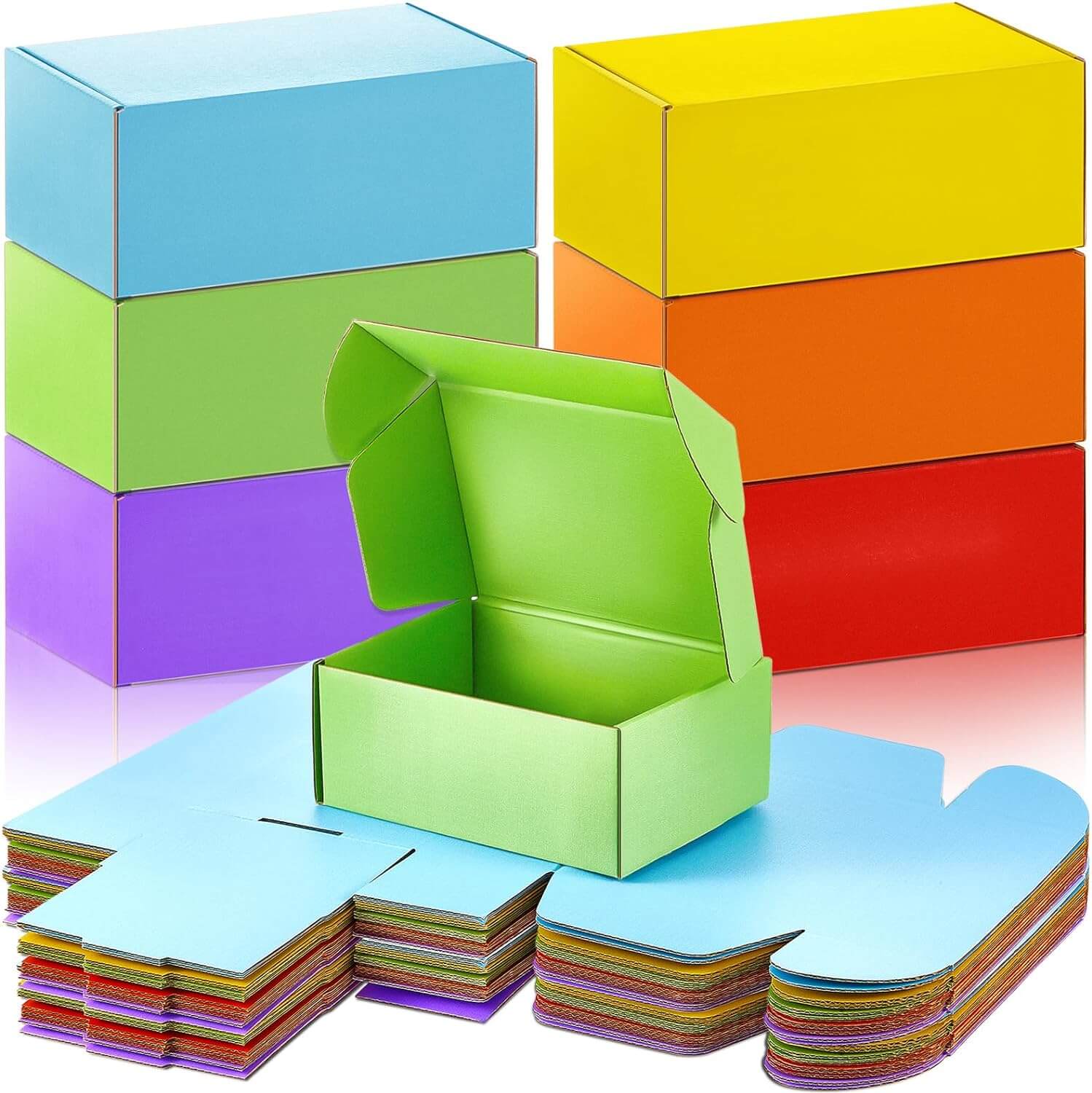 Colored Corrugated Boxes