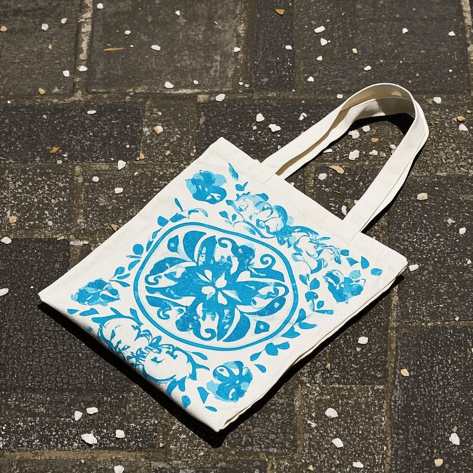 Christmas Canvas Shopping Bags