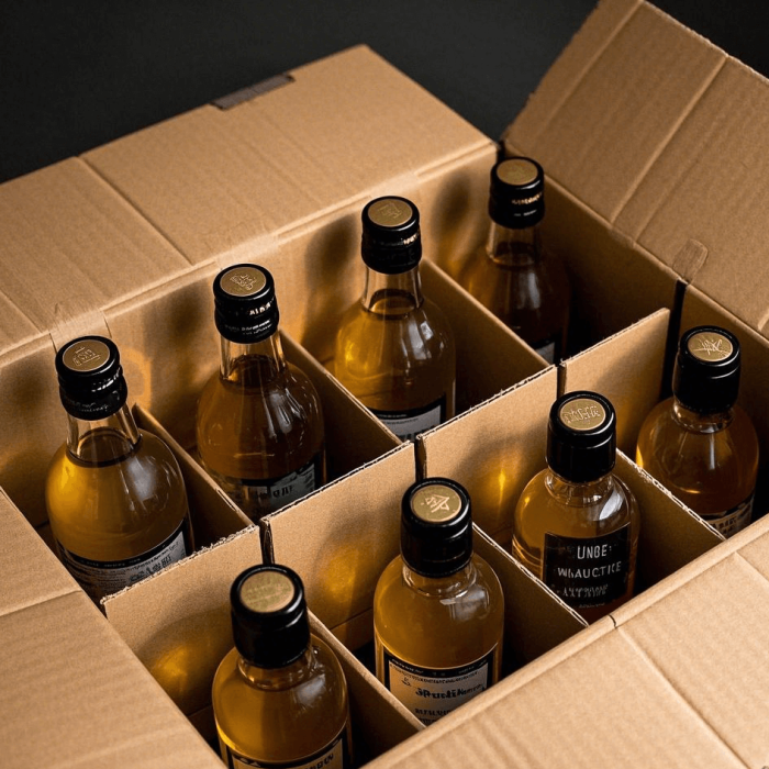 12 Bottle Cardboard Wine Boxes - Image 2