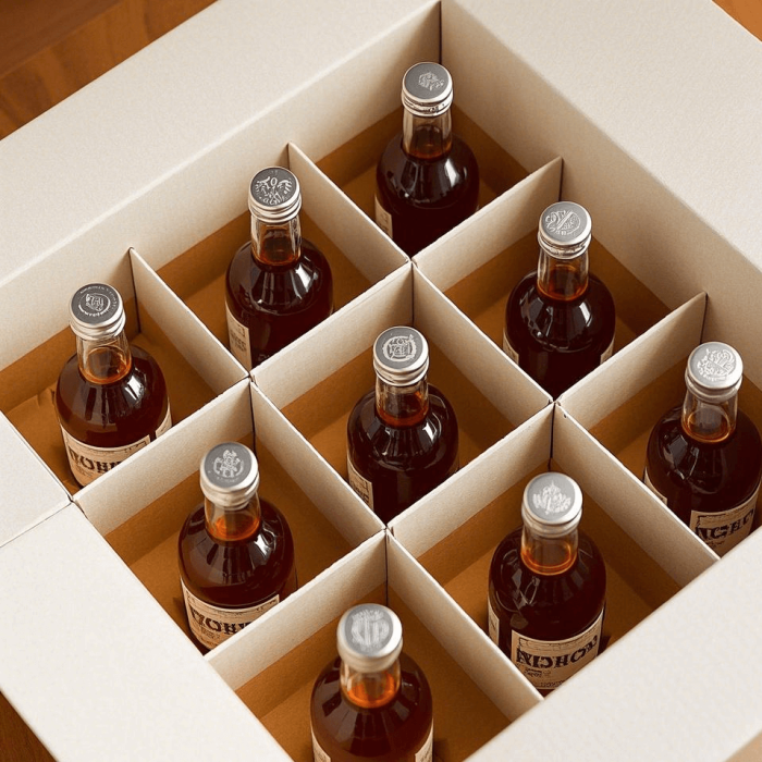 12 Bottle Cardboard Wine Boxes
