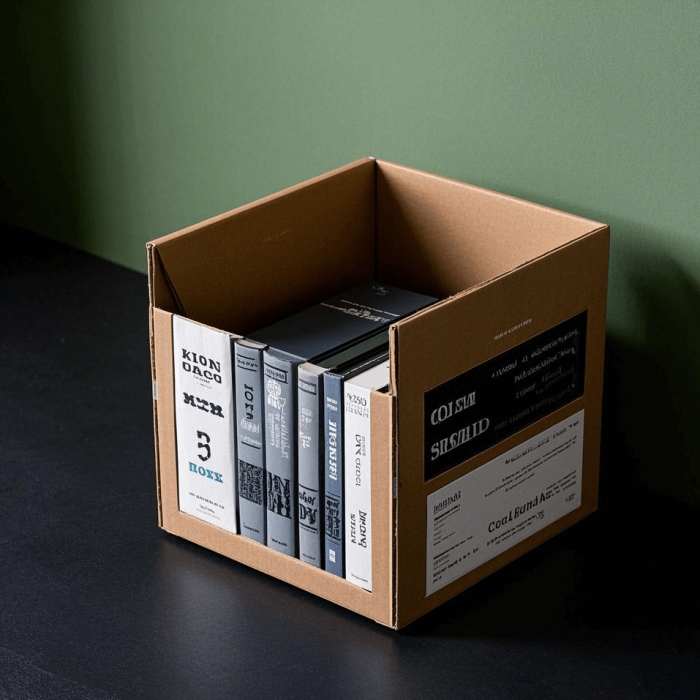 Cardboard Book Boxes - Image 5