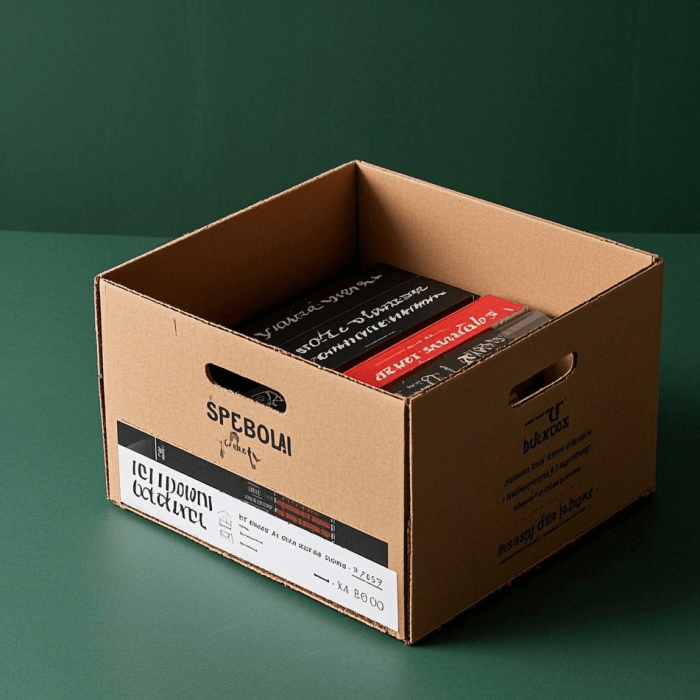 Cardboard Book Boxes