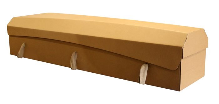 Cardboard Box Coffin - Image 6