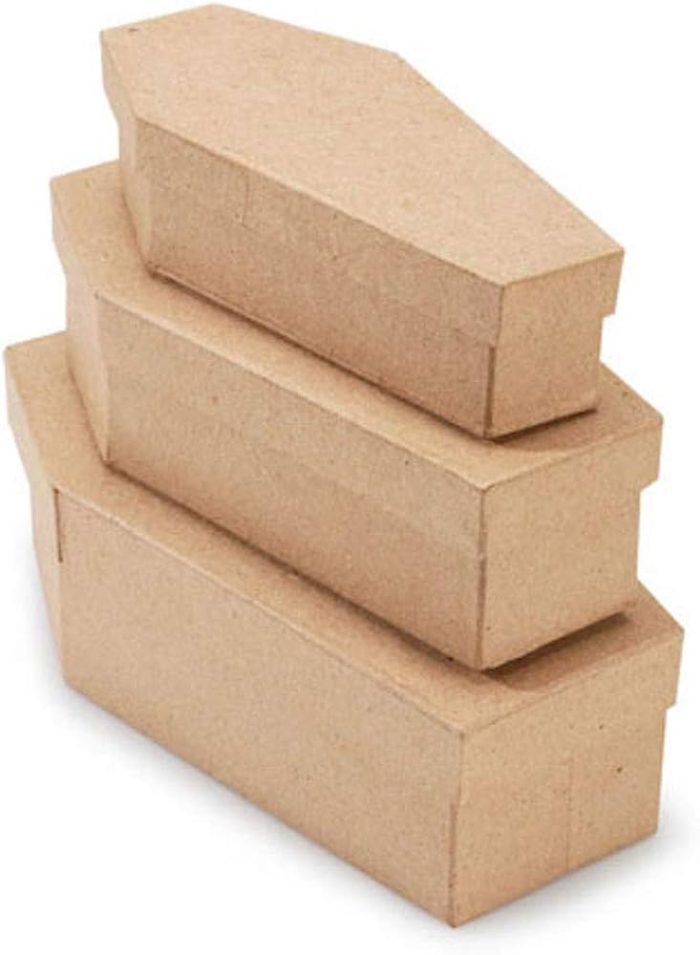 Cardboard Box Coffin - Image 2