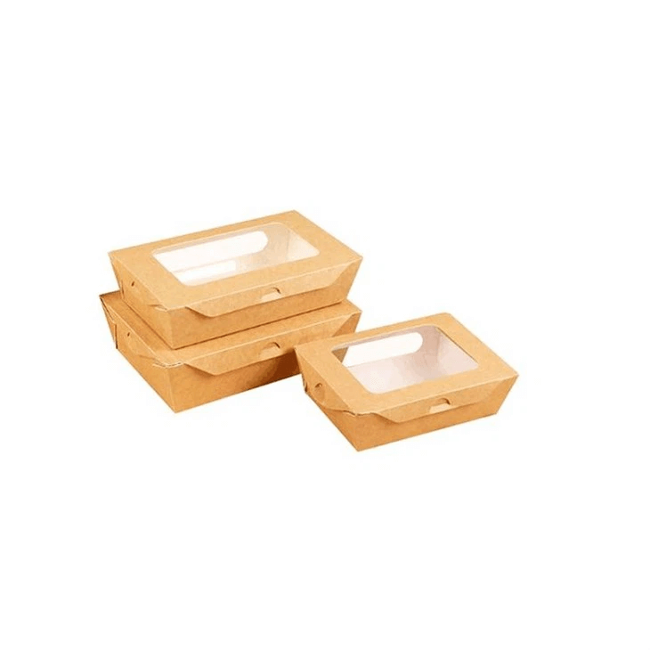 Cardboard take-out boxes