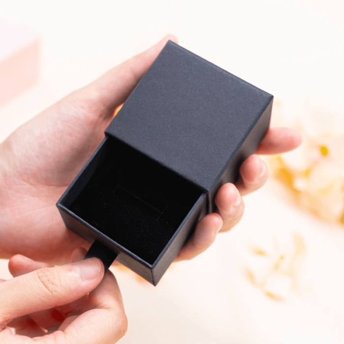 Cardboard Jewelry Boxes with Drawers