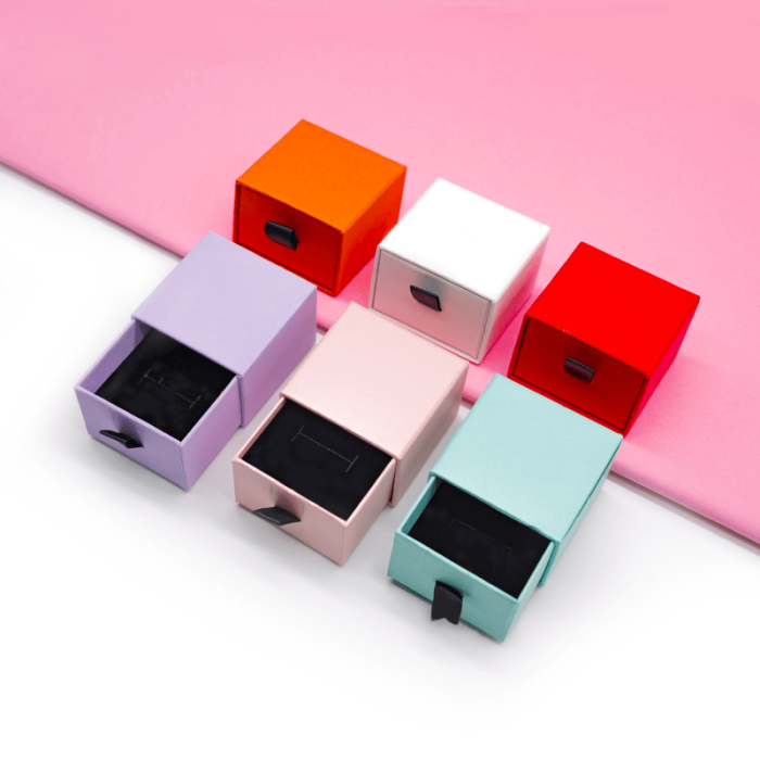 Cardboard Jewelry Boxes with Drawers - Image 5