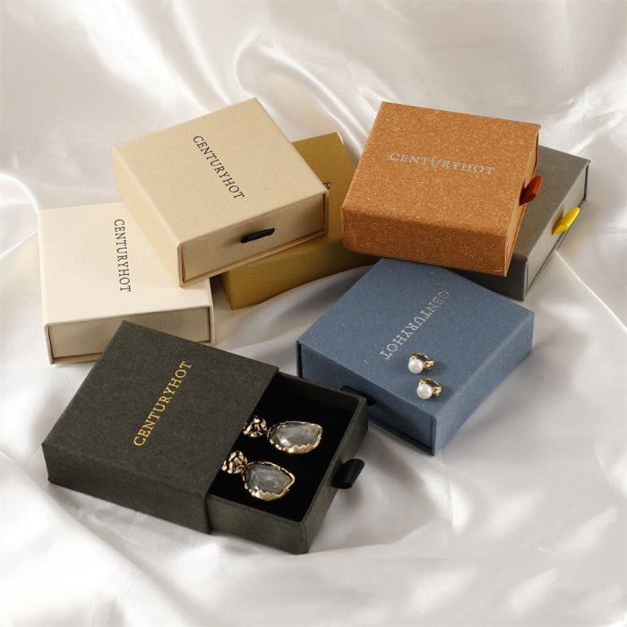 Kraft Cardboard Jewelry Boxes - Image 2