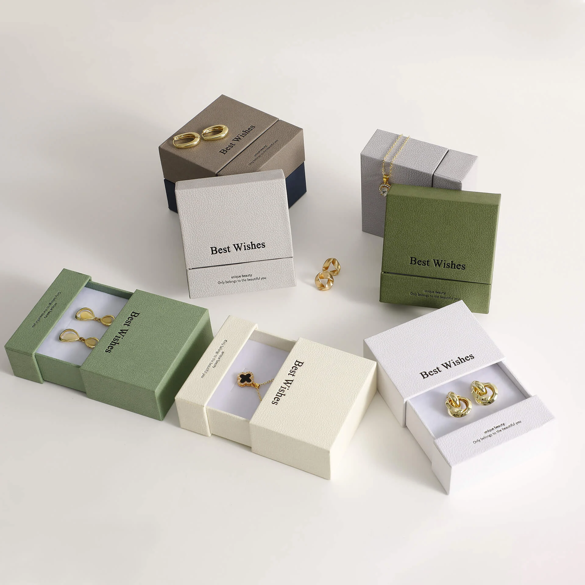 Recycled Cardboard Jewelry Boxes