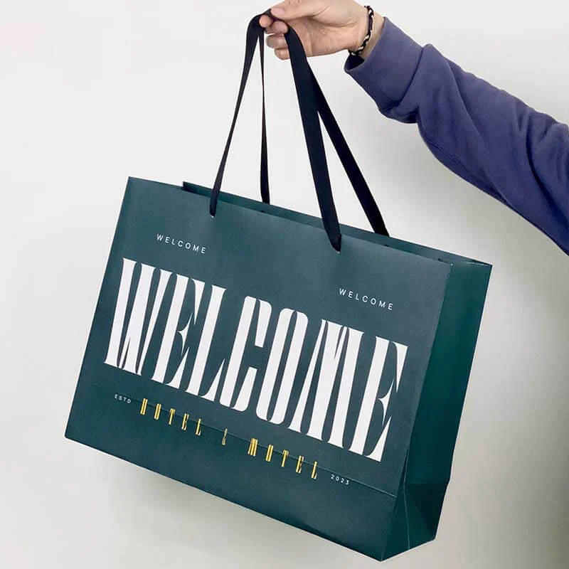 Logo Paper Shopping Bags