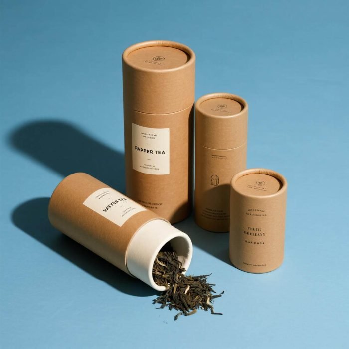Paper Tube Tea Packaging - Image 3